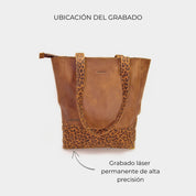 Cartera tote animal print - Cupertino - Cartera de cuero - Carteras - 