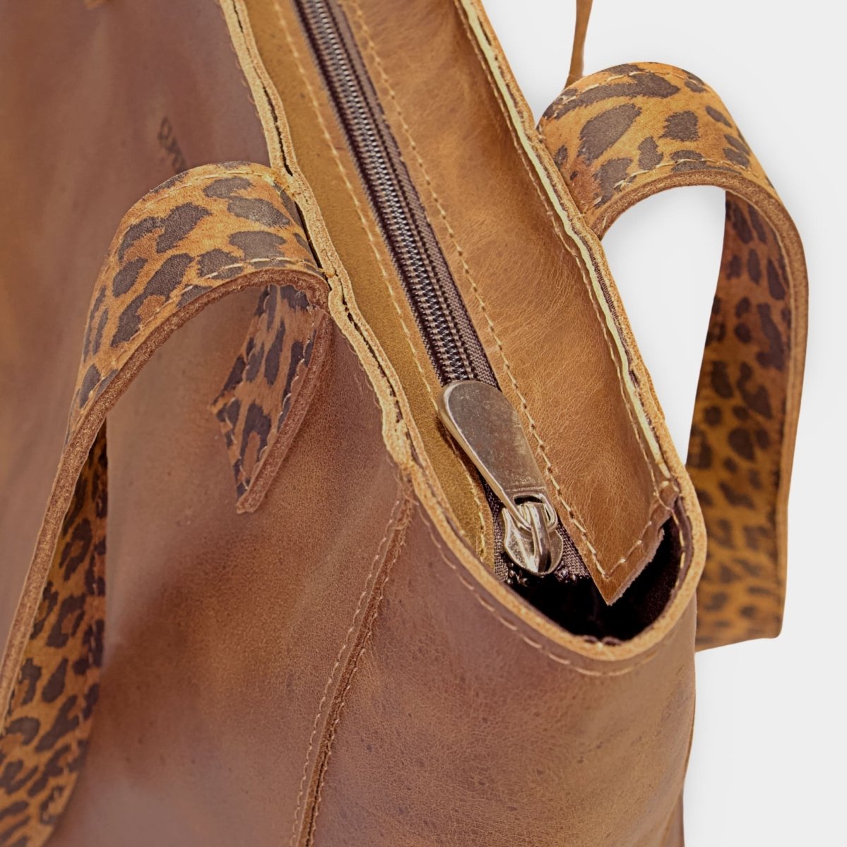 Cartera tote animal print - Cupertino - Cartera de cuero - Carteras - 