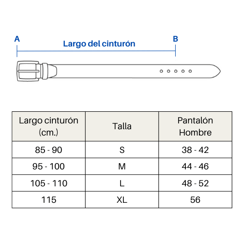 Cinturón de cuero hombre - Cupertino - Cinturon de cuero - cinturon de cuero - correa de cuero