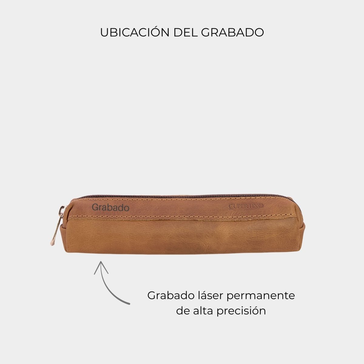 Estuche de cuero - Cupertino - Estuche de lápices - Accesorios - 