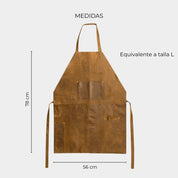 Pechera patagónica - Cupertino - Pechera de cuero - 