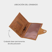Porta pasaporte lock - Cupertino - Porta pasaporte de cuero - 