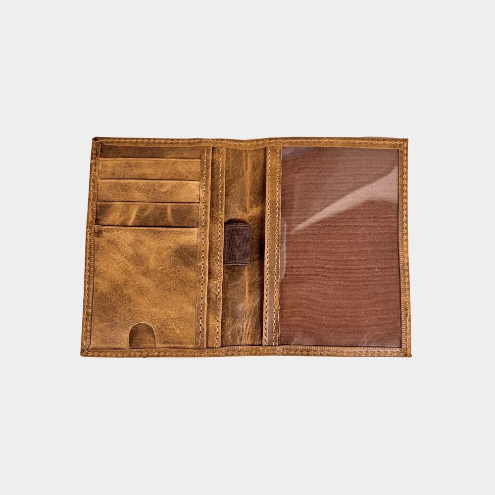 Porta pasaporte single - Cupertino - Porta pasaporte de cuero - Porta pasaportes - 