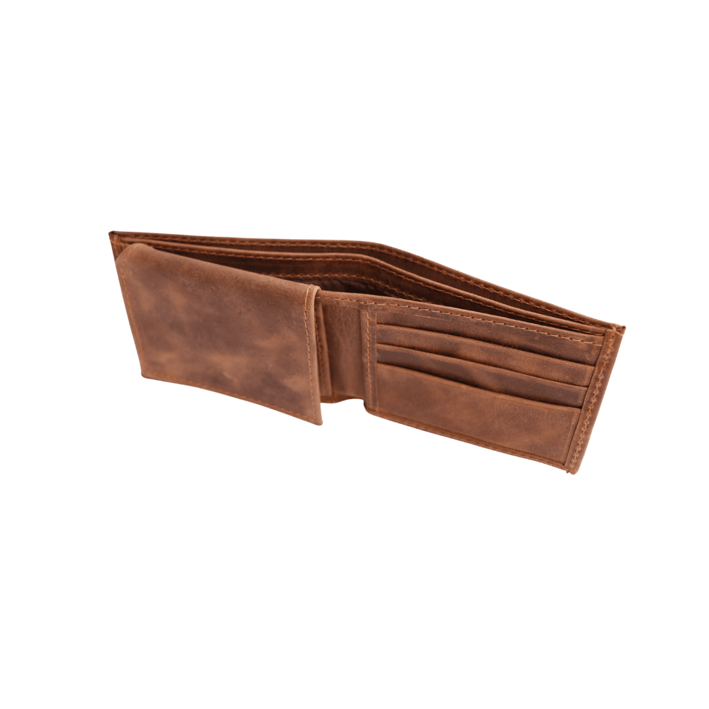 Billetera Nogal - Cupertino Chile - Billetera de cuero - billetera de cuero - hecho a mano